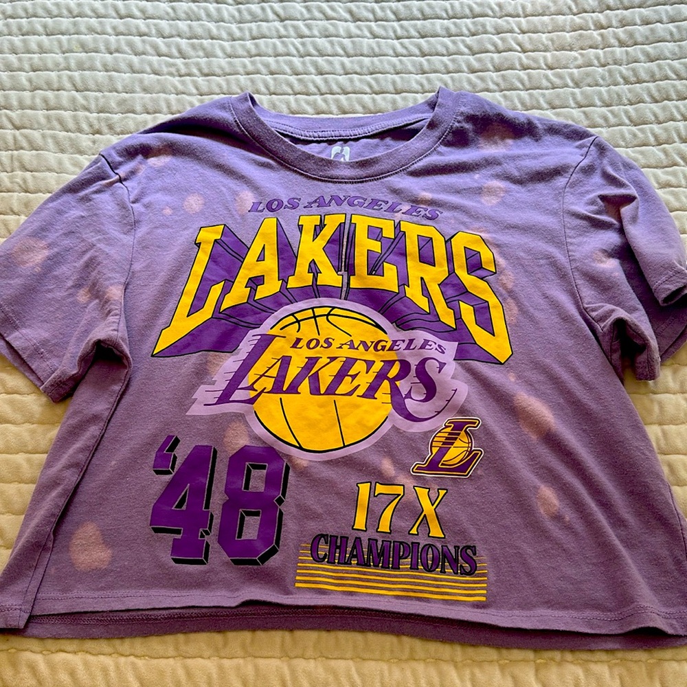 Lakers crop top